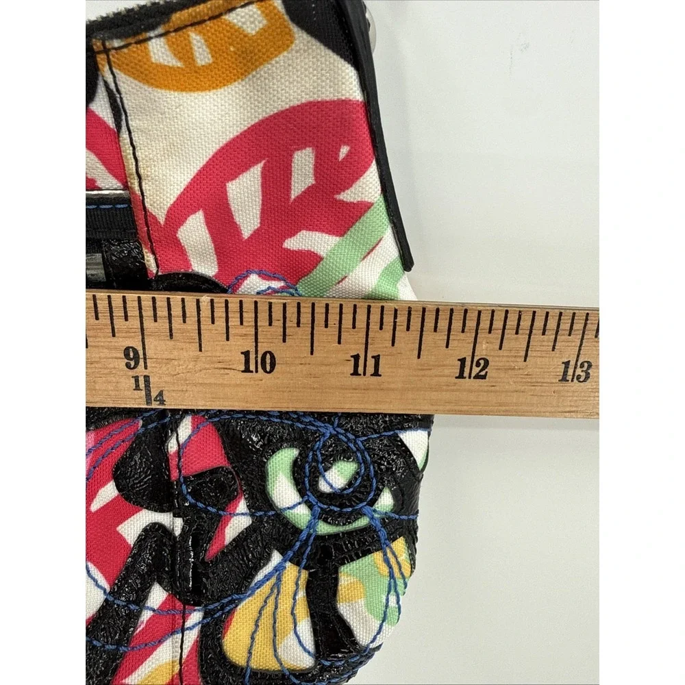 Coach Poppy Graffiti Blossom Crossbody Handbag Size Small Y2K Colorful - Picture 13 of 15